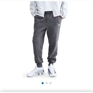 NWT Nike Men's Dark Gray Sportswear Fleece Joggers